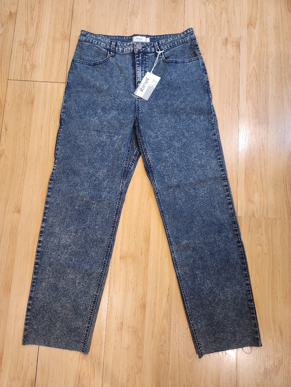 NWT Ripton & Co W's Superlite Jeans in "Pre-Game" Wash Size 30 — Straight Leg